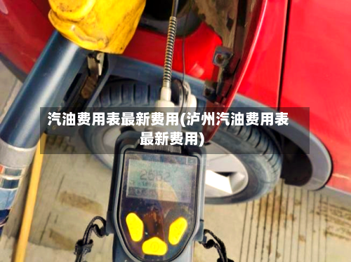 汽油费用表最新费用(泸州汽油费用表最新费用)