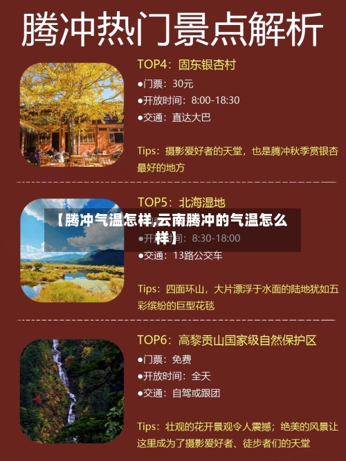 【腾冲气温怎样,云南腾冲的气温怎么样】-第2张图片